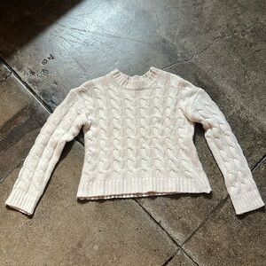 Sablyn Diana Cashmere Cable Knit Sweater
